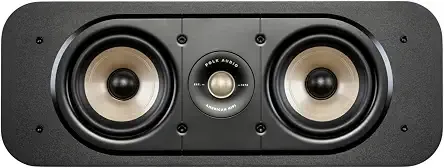 Polk Audio Signature Elite ES30 Center Channel Speaker, Stunning Black