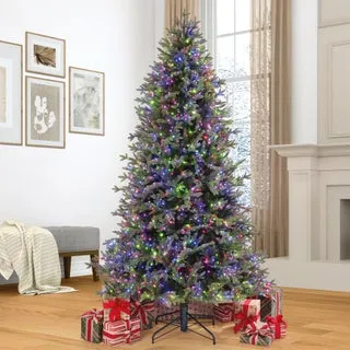 7.5' Pre-Lit Radiant Micro LED with Twinkle Artificial Christmas Tree