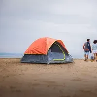 Carpa Para Camping 4 Personas Con Domo Nylon Tulum
