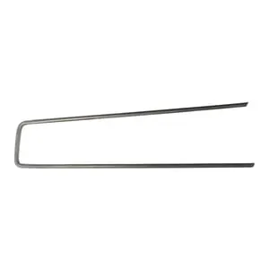 Graffa a U per fissaggio in acciaio verde L 0.15 m, 20 pezzi