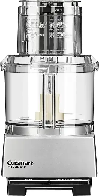 Cuisinart Food Processor, Pro Custom 11 Cup, Brushed Chrome, DLC-8SBCYP1