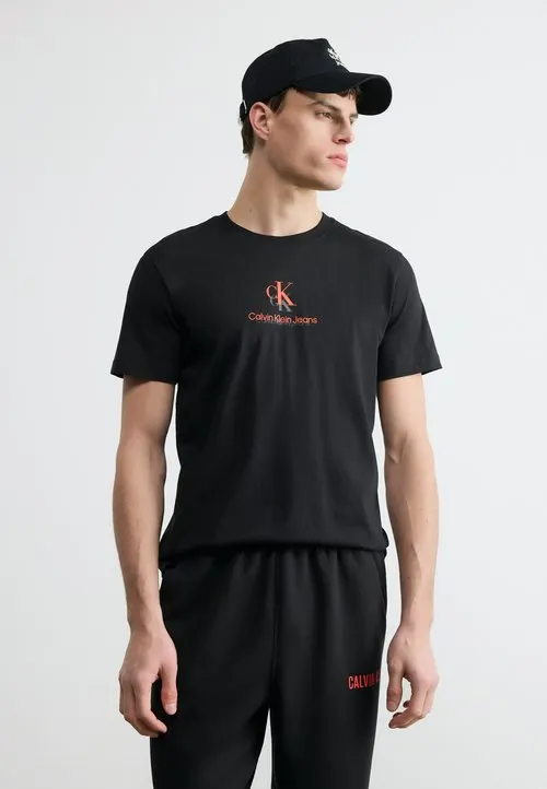 SHADOW LOGO TEE - T-shirts med print - black