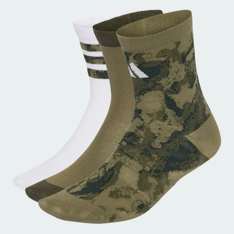 YOUTH BOYS CAMO GRAPHIC SOKKER, 3 par