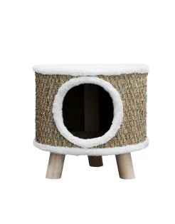 Adori Krab- En Ligmeubel Roxy - Krabmeubel - 36 cm Naturel Wit