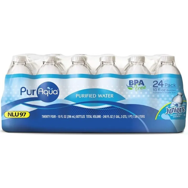Puraqua Purified Water, 24 pack