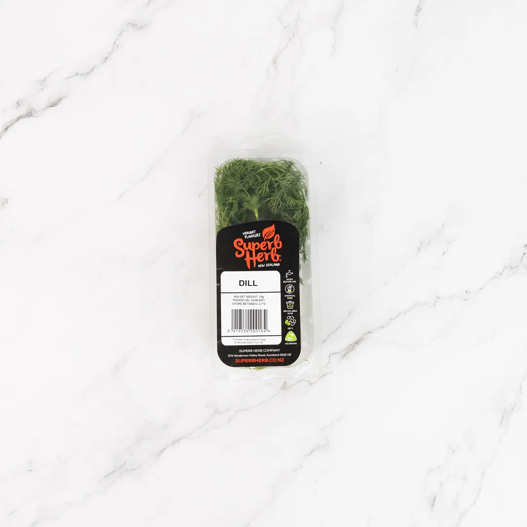 superb herbs dill prepack 15g