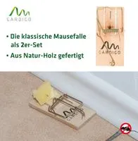 Holzmausefalle 2er Set