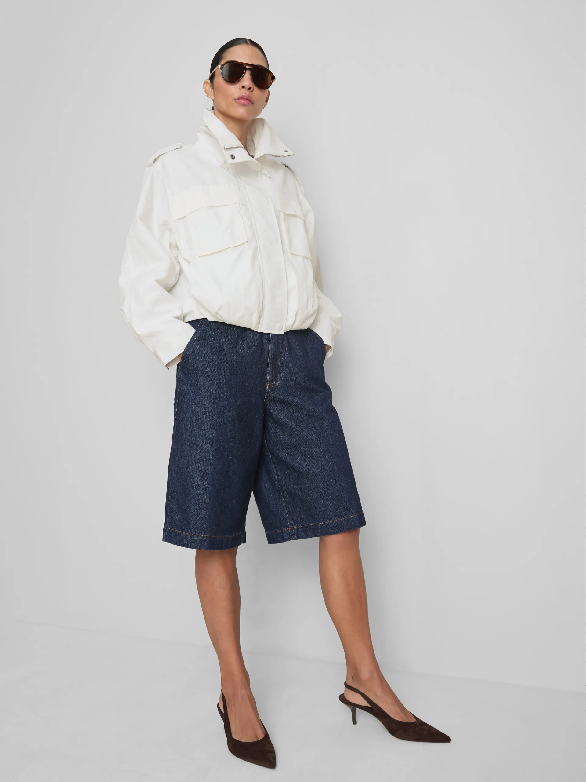 Giacca impermeabile con tasca applicata By Coleen