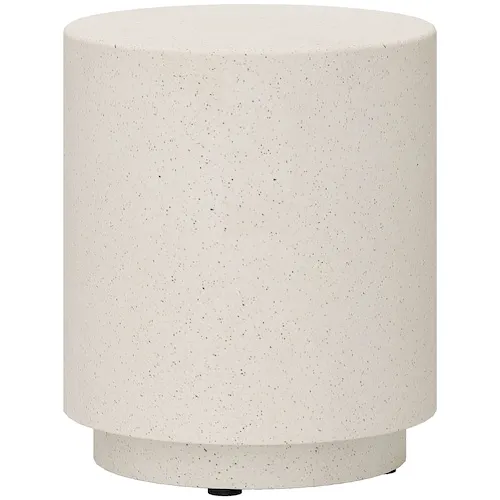 Accent Round Table with Terrazzo Finish, Indoor, Outdoor