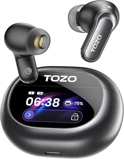 TOZO NC20 Pro Active Noise Cancelling Wireless Earbuds…