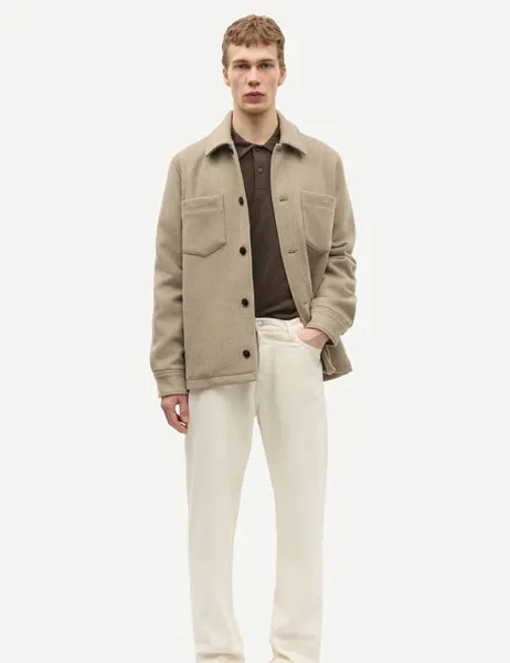 Sapally Z Shirt jacket 14163 Aluminium