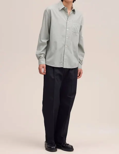 Deon Chambray Shirt Sea Spray