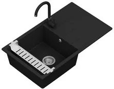 Lot évier + mitigeur + accessoire "Manzanilla" - Cooke and Lewis