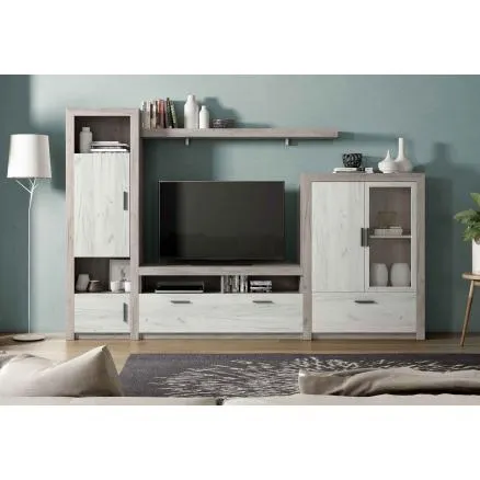 Moderna composición en nordik claro y oscuro