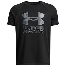 Under Armour Boys' Tech Hybrid Print T-Shirt