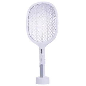 Racchetta elettrica per insetti ricaricabile, base di supporto, Duo Kooper
