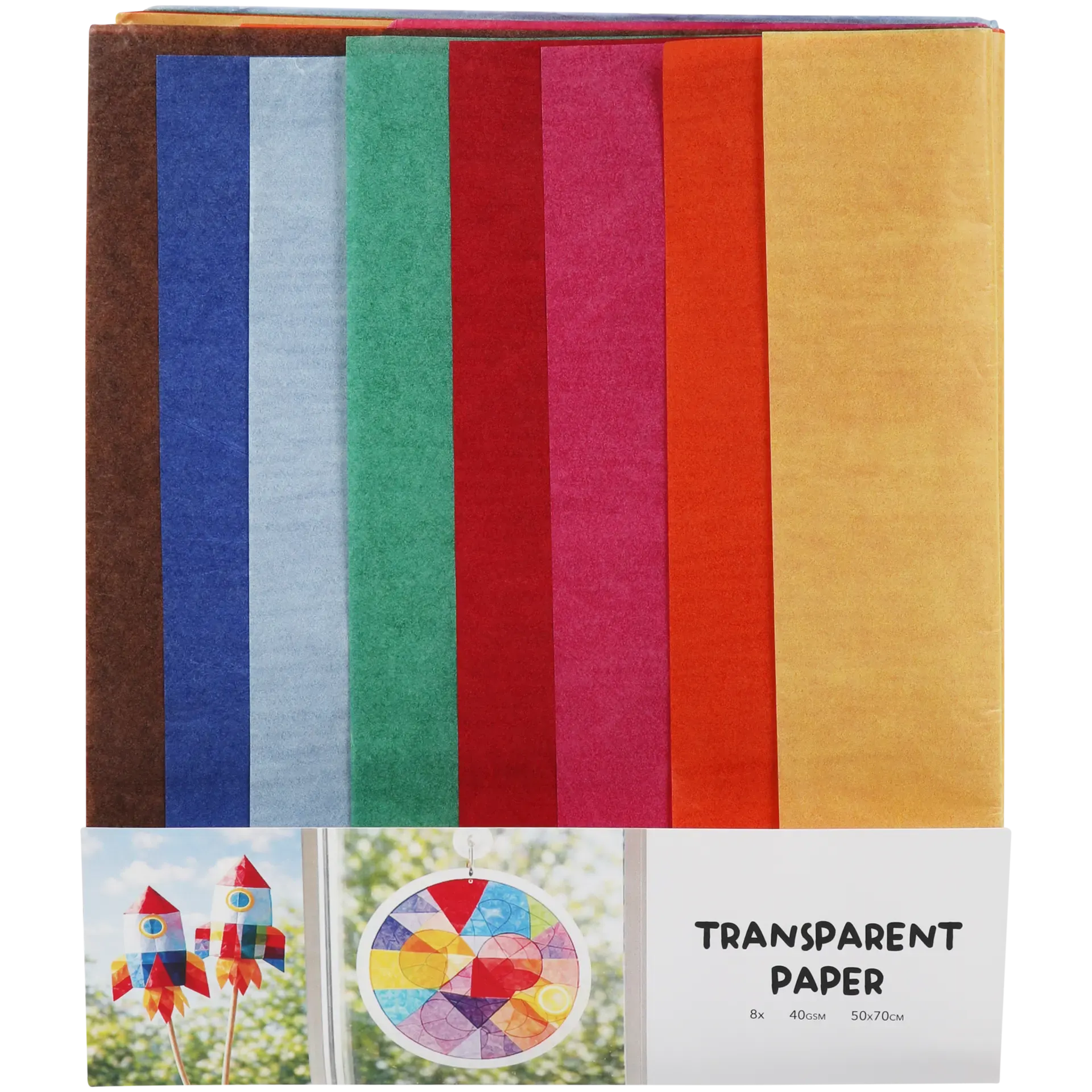 Carta trasparente per bricolage