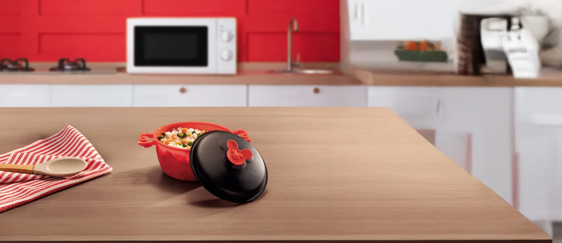 Panela de Micro-ondas Disney Média