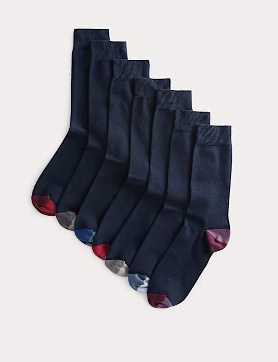 7er-Pack Cool & Fresh™ Socken mit hohem Baumwollanteil