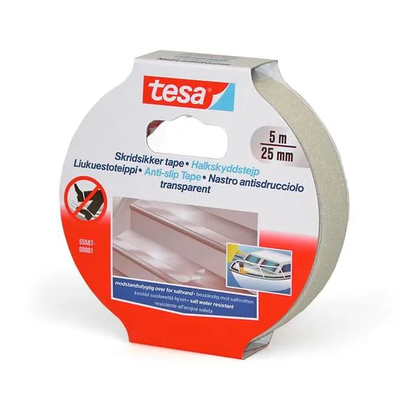 ANTISKLI TAPE 5MX25MM TRANSP