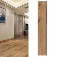 Piso vinílico LVT Reims interior café 15 x 91 cm