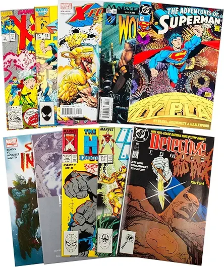 10 Key-Issue Only Comic Book Value Set- Marvel, DC and Indie- Kid/Adult Friendly w No Dupes or Inappropriate/Junk Fillers- Christmas X Mas Holiday Gift for Any Graphic Novel, Superhero, Investment Fan