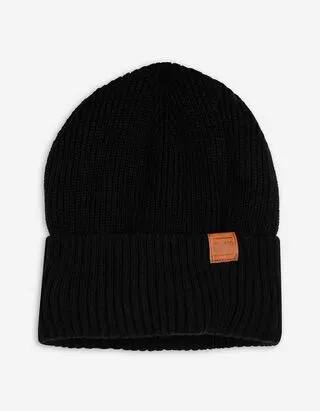Berretto - Tinta unita - nero