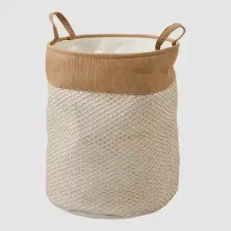 Zara Laundry Hamper Round