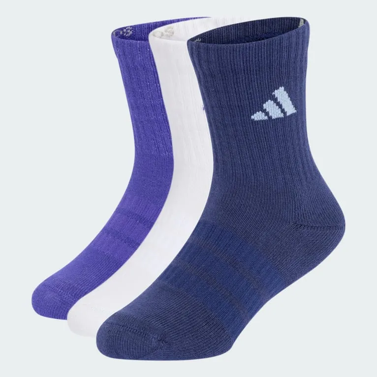 CUSHIONED SPORTSWEAR CREW SOKKER, 3 par