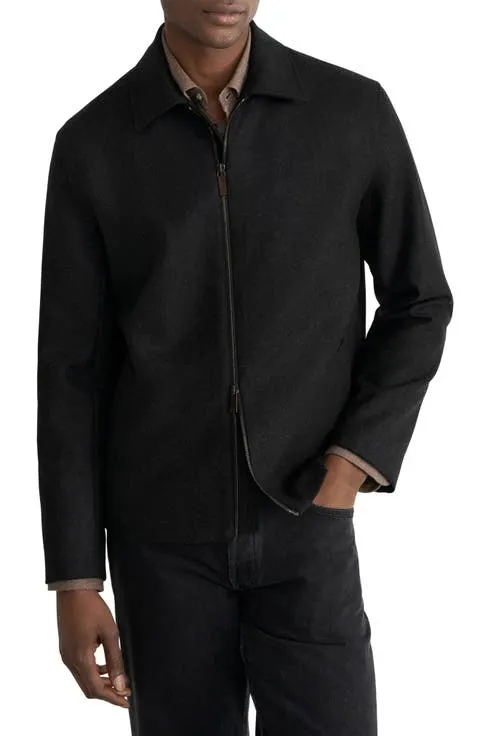 Wool Harrington Jacket