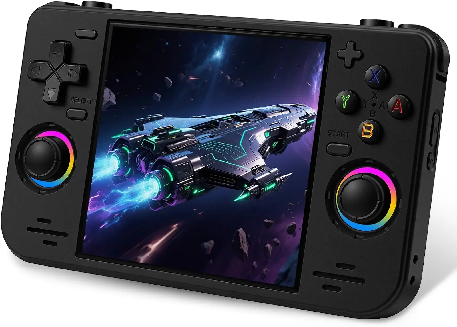 RF40H Handheld Game Console, 4.0" Retro Gaming Console Preloaded 20,000+ Classic Games, Open Source Linux System, Support WiFi Online Play, Portable Pocket Hand Held Video Game (Black)