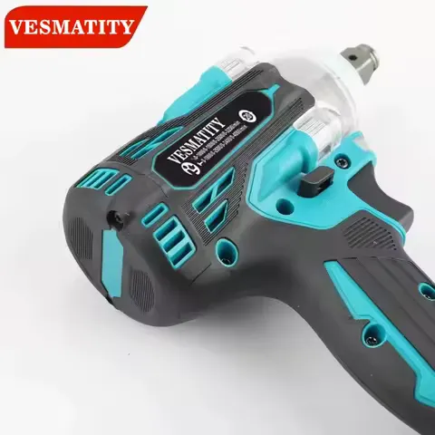 Brushless Cordless Wrench Tool Set, 330Nm Torque, Large Power, Wind Cannon Remove Tire, Lithium Auto Repair for 18V-20V battery.
