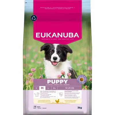 Eukanuba Premium Nutrition Puppy Medium Breed poulet