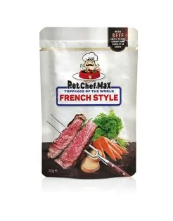 Pet Chef Max Toppings Of The World French Style - Hondenvoer - Lam 60 g
