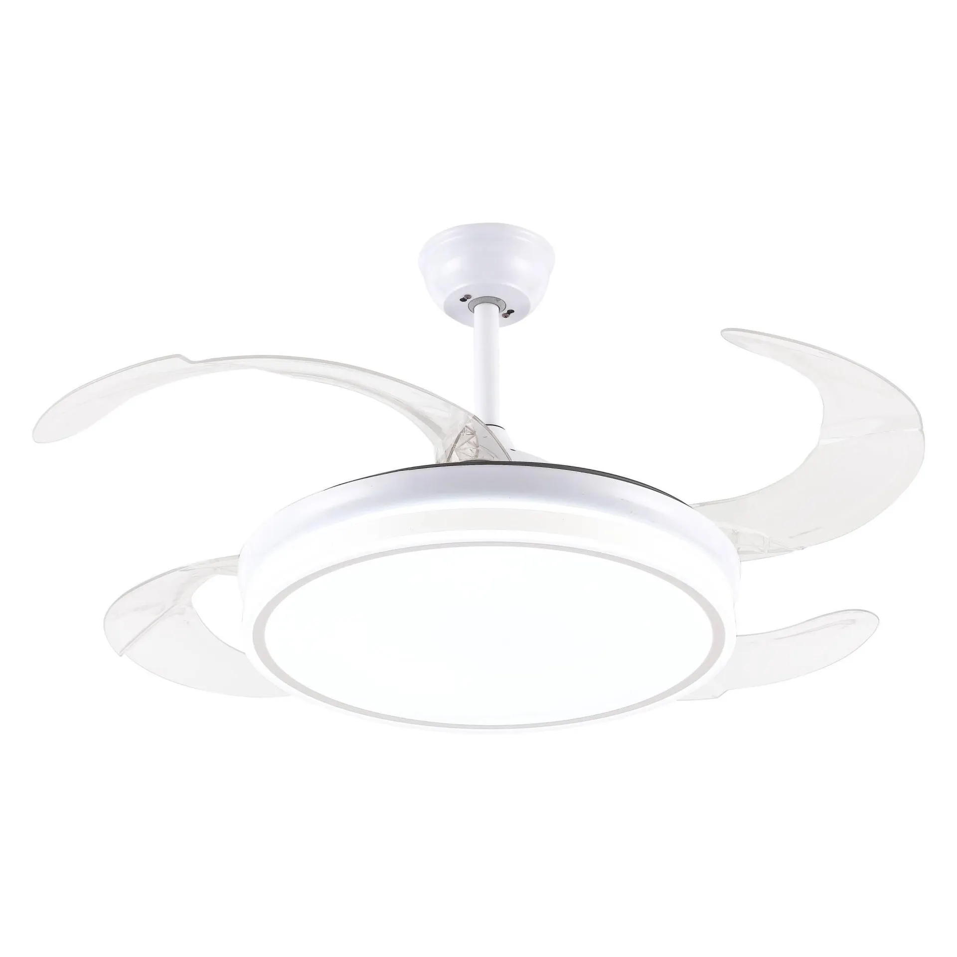 Ventilador de techo con luz silencioso DC Ceily Brise blanco 107 cm