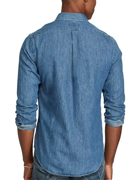 Core Replen Denim Shirt Blue