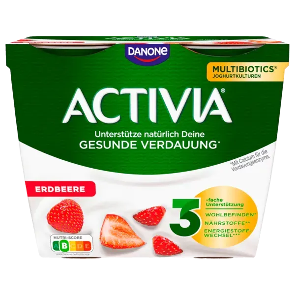 Danone Activia verschiedene Sorten
