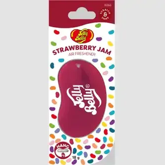 Jelly Belly 3D Hanging Car Air Freshener Strawberry Jam