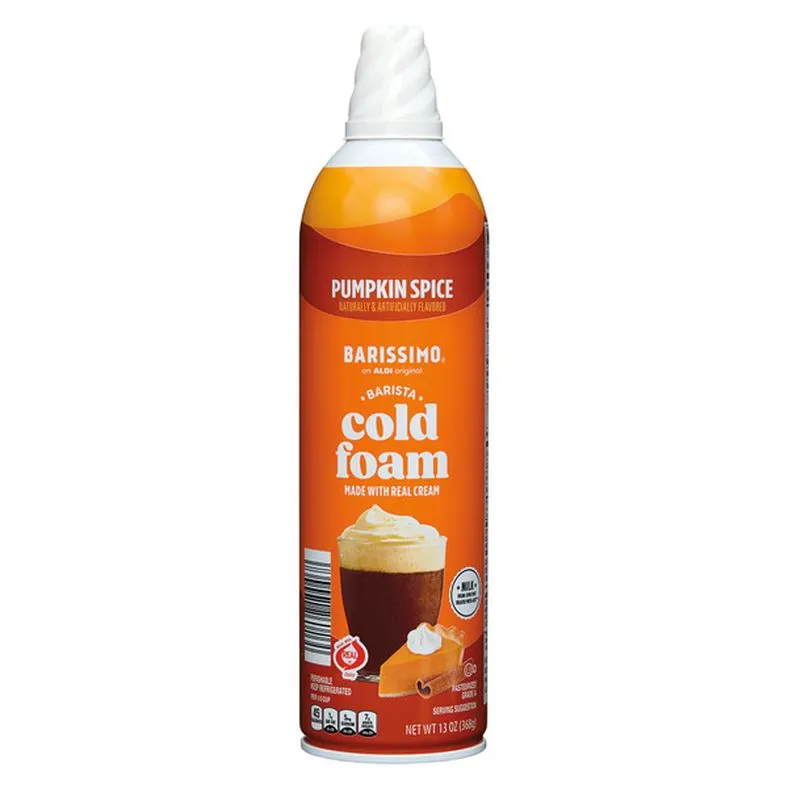 Barissimo Pumpkin Spice Cold Foam