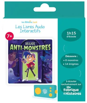 LIVRE AUDIO - BRIGADE ANTI-MONSTRES