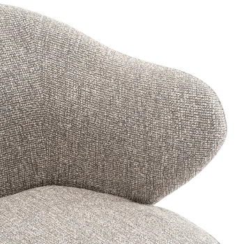 Armstoel MAJA Clay/Natural oak