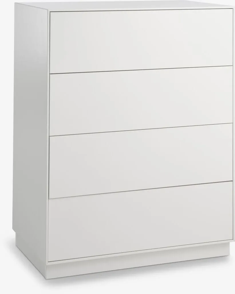 Cassettiera 4 cassetti VITTRUP bianco