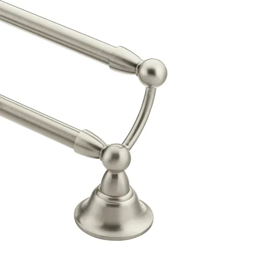 Moen Sage 24" Brushed Nickel Double Towel Bar