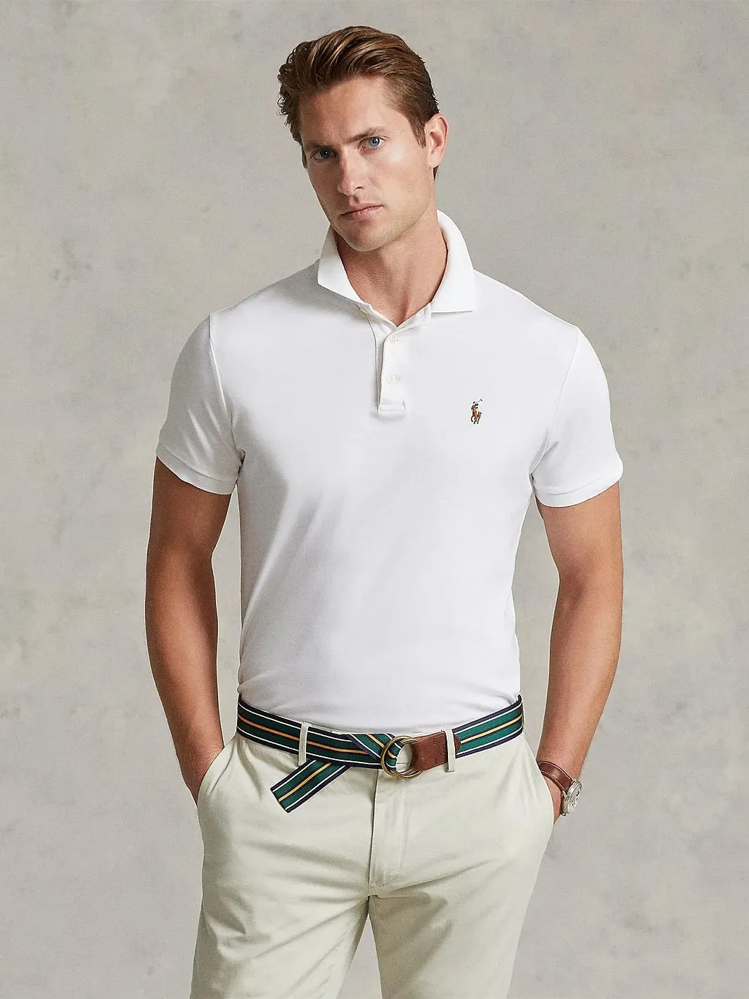 CUSTOM SLIM SOFT POLO
