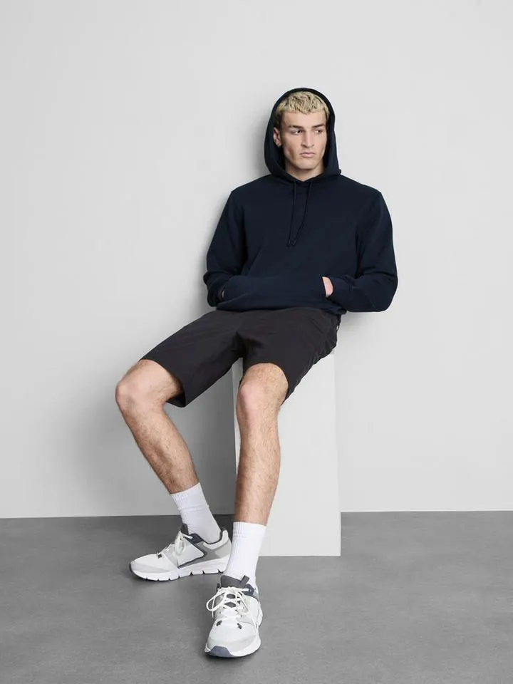Sweat à capuche en mélange de coton