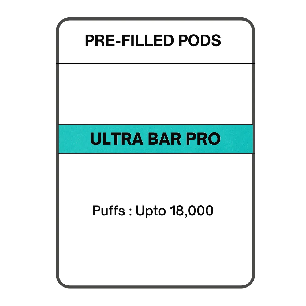 Ultra Bar PRO Pre-filled Pods 19.95mg/mL