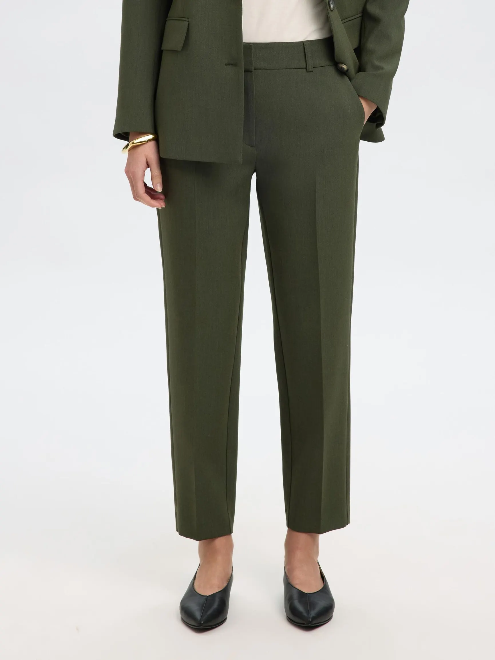 CROPPED SMALE BUKSER