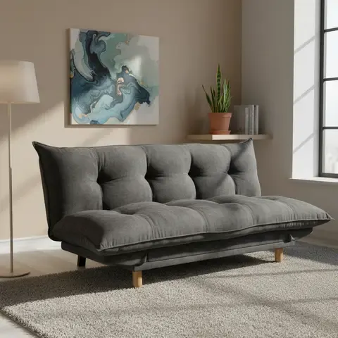 Futón Pillow Negro 192x100x88 cm