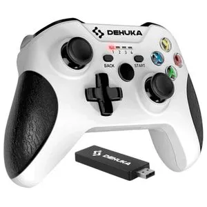 Joystick Blanco Compatible Con Xbox One Control PC P3 Inalambrico Dehuka
