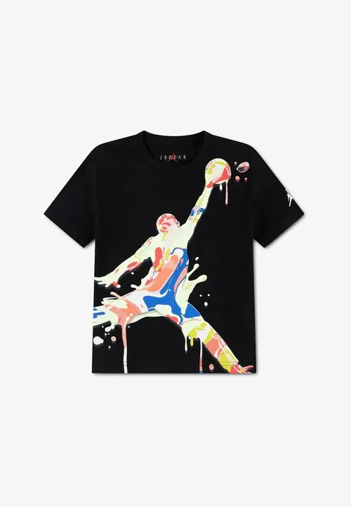 SPLASH PAINT UNISEX - T-shirts med print - black